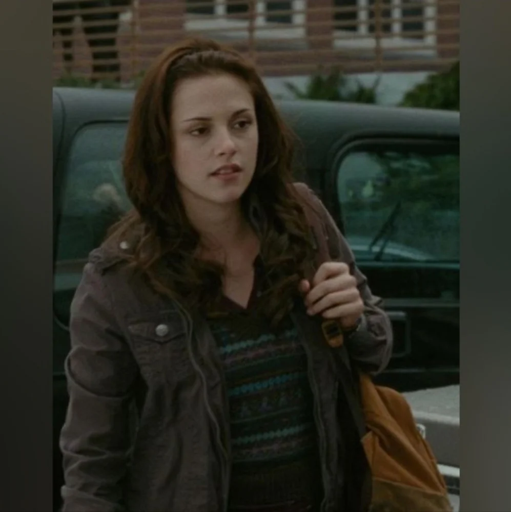 ASO Bella Swan Billabong Charcoal Jacket M Twilight New Moon Screen Acurate - Picture 3 of 16